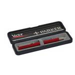 Перьевая ручка Parker Vector,  в оригинальной коробке, с инструкцией, перо М, цвет красный, арт.29